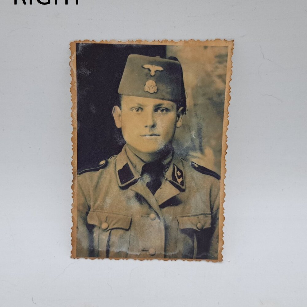 Original World War 2 Photograph 13th Waffen SS Mountain Division/1st Croatian